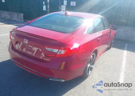 2019 Honda Accord Sport z USA, uszkodzony, nr VIN 1HGCV1E3XKA009763